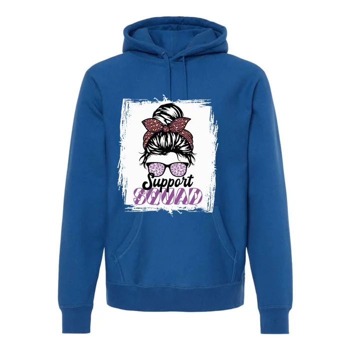 Support Awareness Squad I CM Cerebellum Chiari Malformation Premium Hoodie