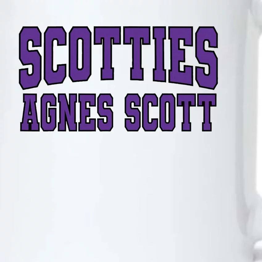 Scotties Agnes Scottt Black Color Changing Mug