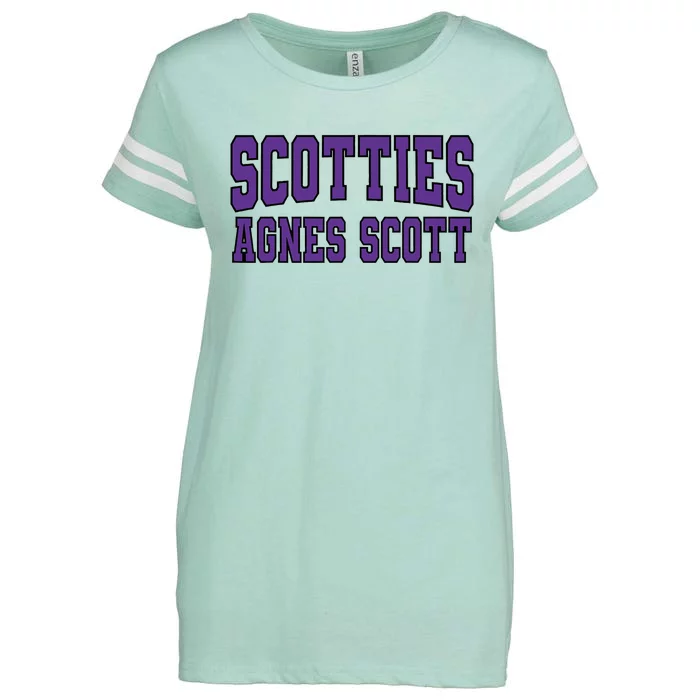 Scotties Agnes Scottt Enza Ladies Jersey Football T-Shirt