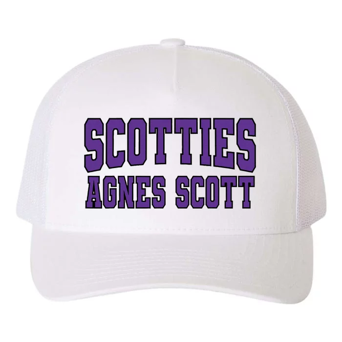 Scotties Agnes Scottt Yupoong Adult 5-Panel Trucker Hat