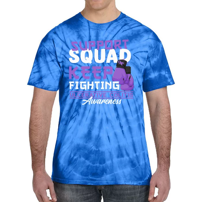 Support Awareness Squad I Ulcerative Colitis Ulcerosa Tie-Dye T-Shirt