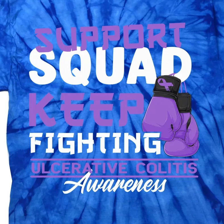 Support Awareness Squad I Ulcerative Colitis Ulcerosa Tie-Dye T-Shirt