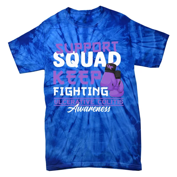 Support Awareness Squad I Ulcerative Colitis Ulcerosa Tie-Dye T-Shirt