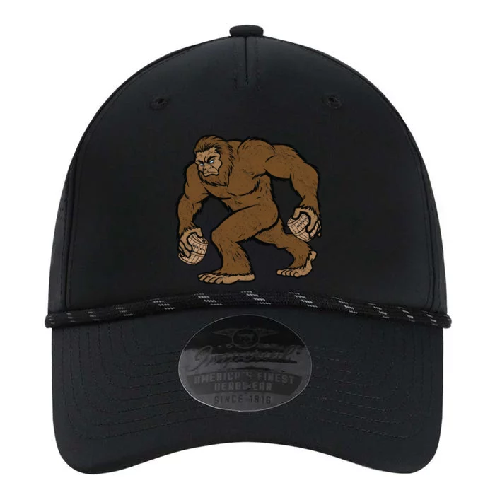 Sasquatch Bigfoot With Beer Kegs Performance The Dyno Cap