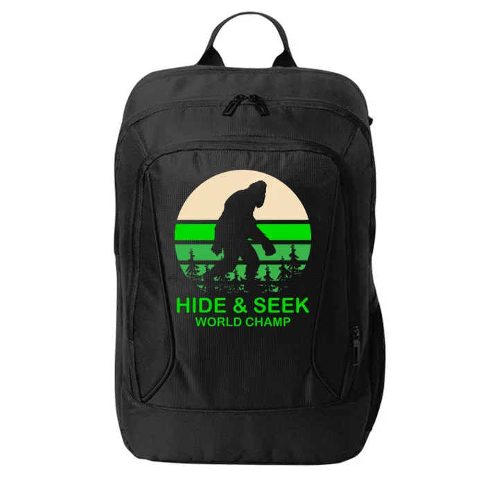 Sasquatch Hide And Seek World Champion City Backpack