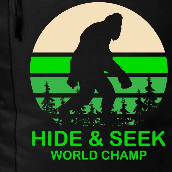 Sasquatch Hide And Seek World Champion Daily Commute Backpack