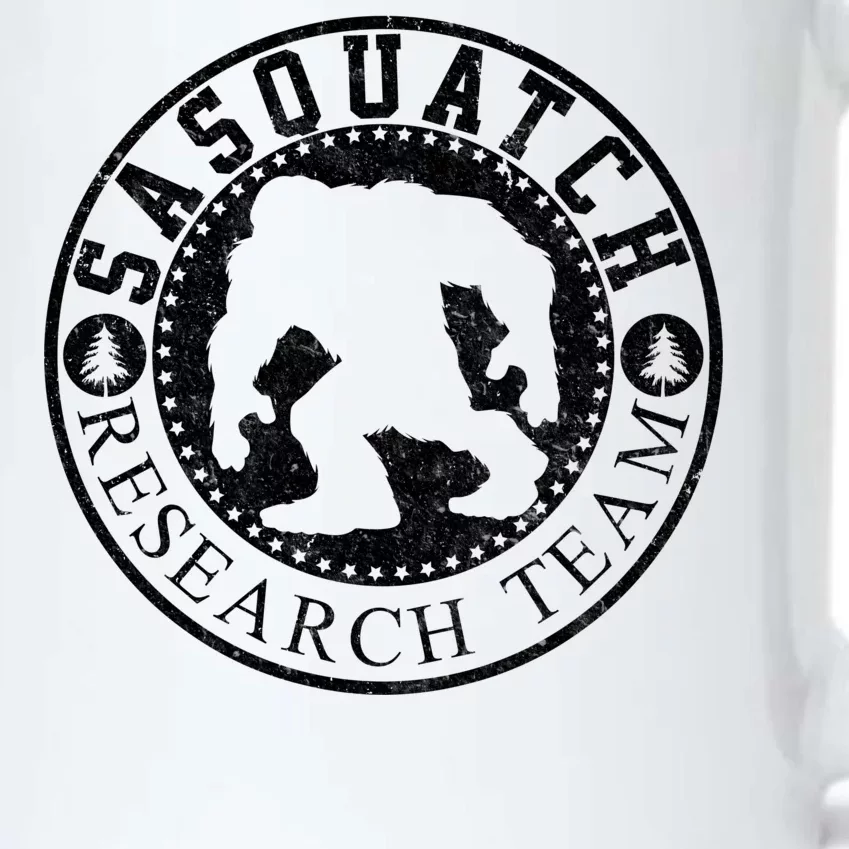 Sasquatch Research Team Black Color Changing Mug