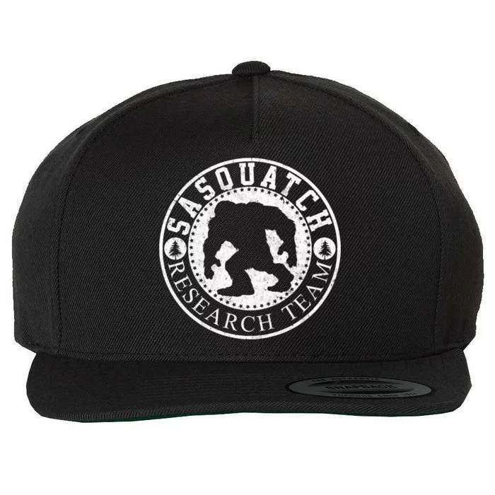 Sasquatch Research Team Wool Snapback Cap