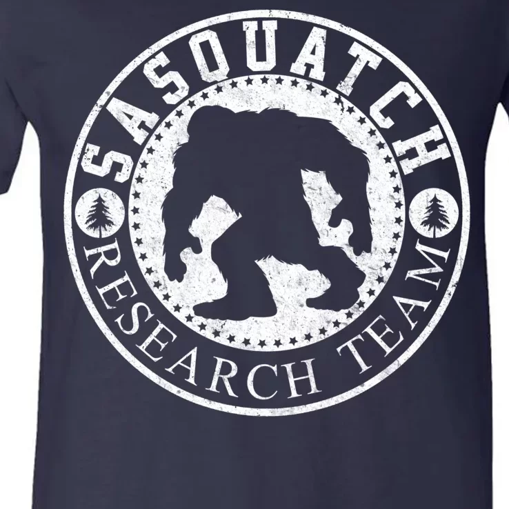 Sasquatch Research Team V-Neck T-Shirt