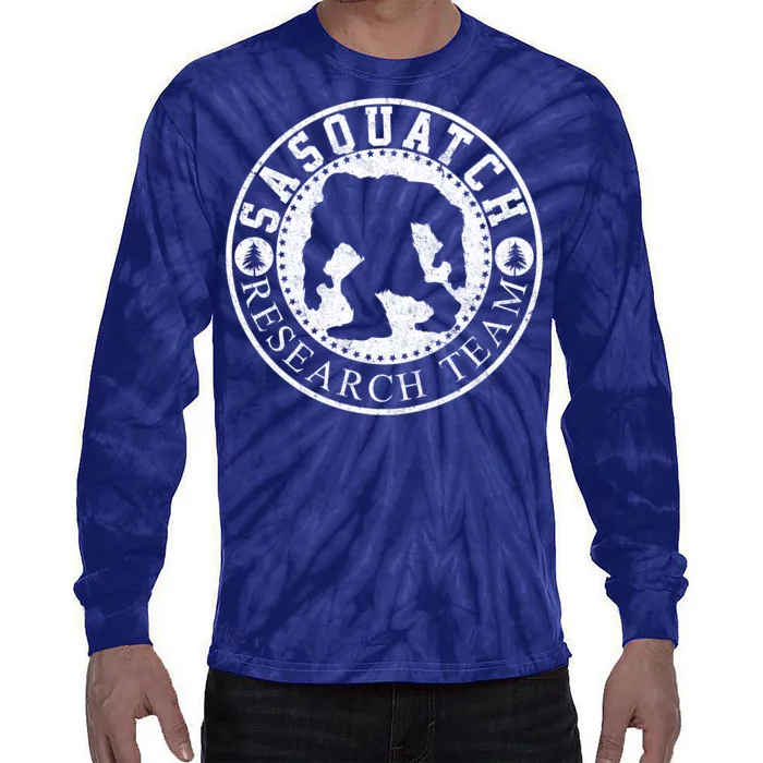 Sasquatch Research Team Tie-Dye Long Sleeve Shirt