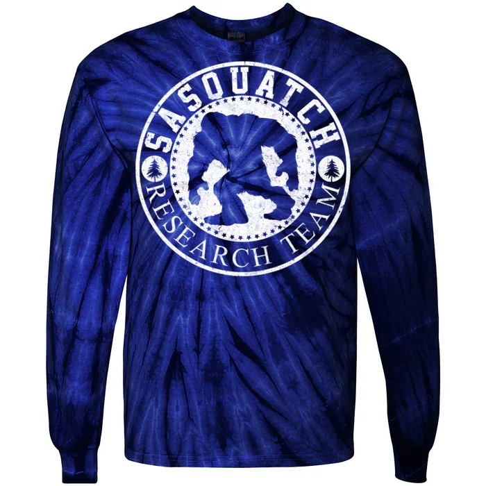 Sasquatch Research Team Tie-Dye Long Sleeve Shirt