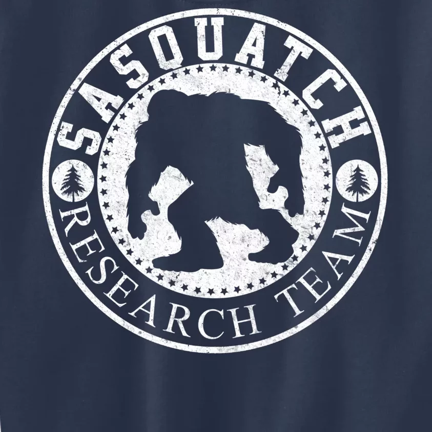 Sasquatch Research Team Kids Sweatshirt