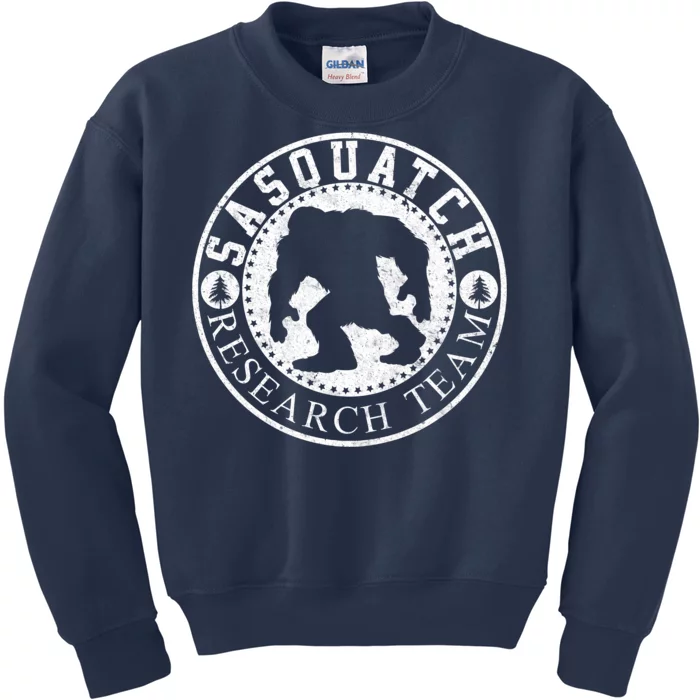 Sasquatch Research Team Kids Sweatshirt