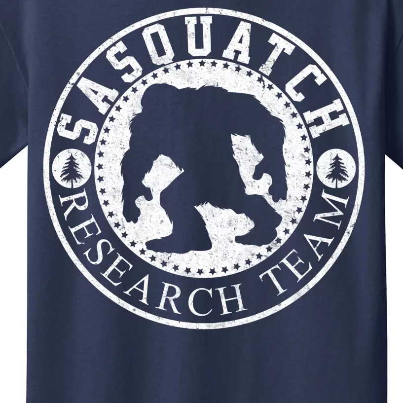 Sasquatch Research Team Kids T-Shirt