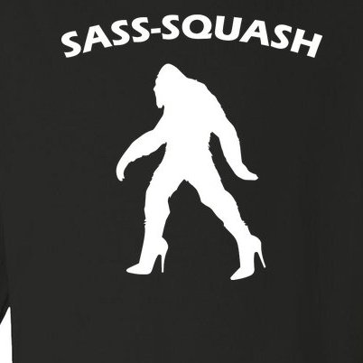 Sass-Squash Sassy Sasquatch Bigfoot Toddler Long Sleeve Shirt