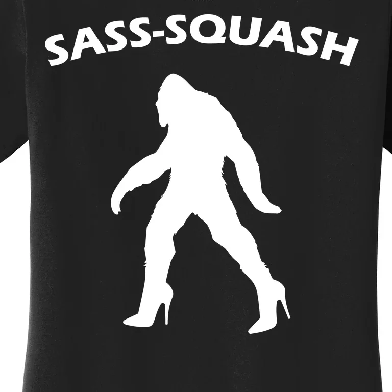 Sass-Squash Sassy Sasquatch Bigfoot Women's T-Shirt