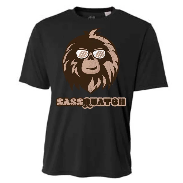 Sassquatch Funny Sasquatch Cooling Performance Crew T-Shirt