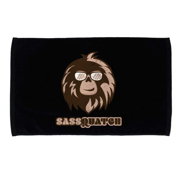 Sassquatch Funny Sasquatch Microfiber Hand Towel