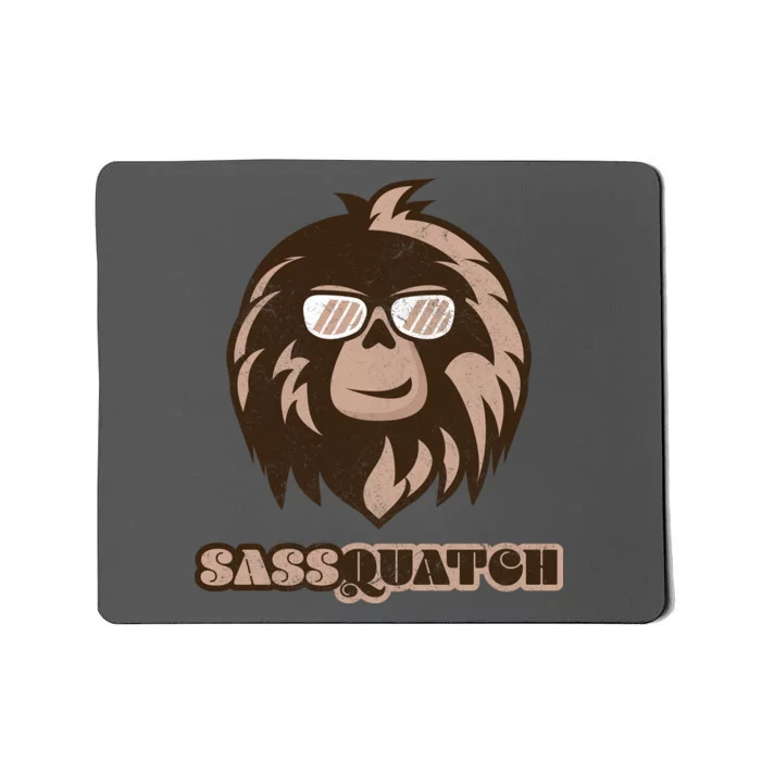 Sassquatch Funny Sasquatch Mousepad