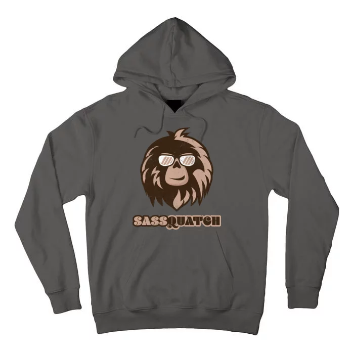 Sassquatch Funny Sasquatch Tall Hoodie