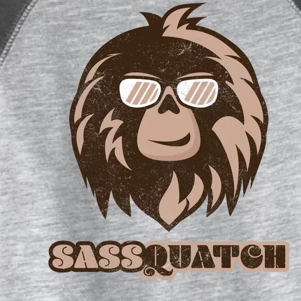 Sassquatch Funny Sasquatch Toddler Fine Jersey T-Shirt