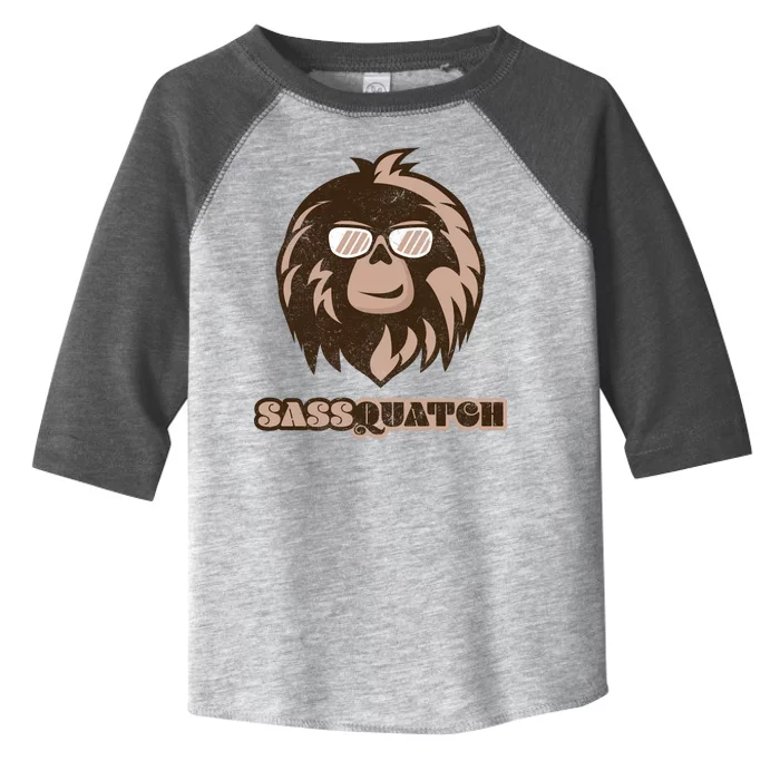 Sassquatch Funny Sasquatch Toddler Fine Jersey T-Shirt