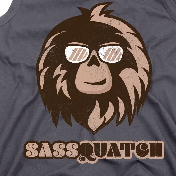 Sassquatch Funny Sasquatch Tank Top