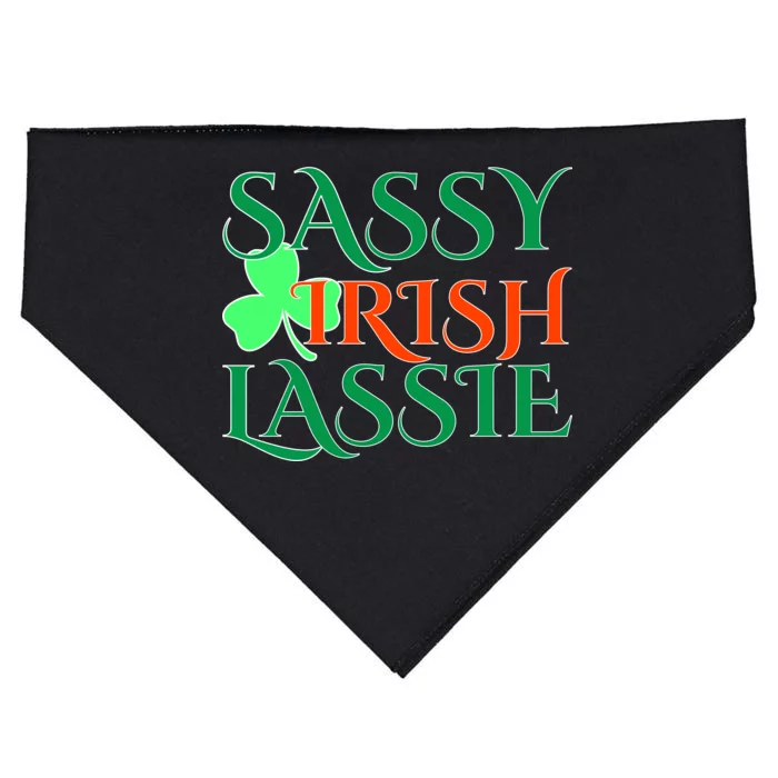 Sassy Irish Lassie USA-Made Doggie Bandana