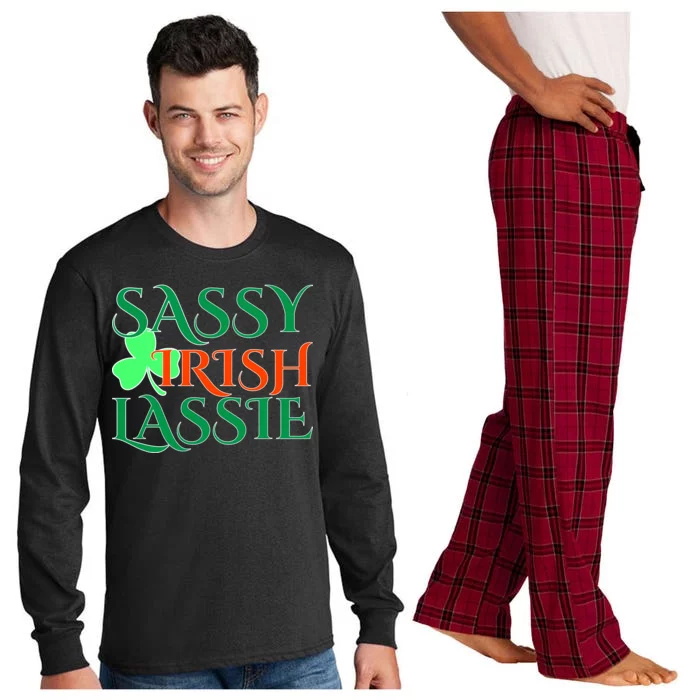 Sassy Irish Lassie Long Sleeve Pajama Set