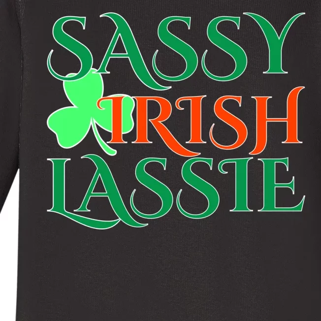 Sassy Irish Lassie Baby Long Sleeve Bodysuit