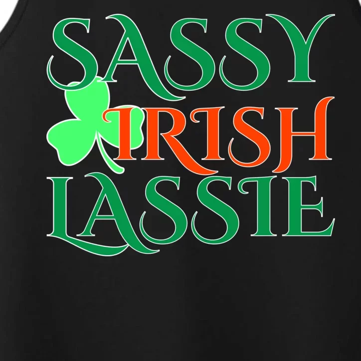 Sassy Irish Lassie Performance Tank