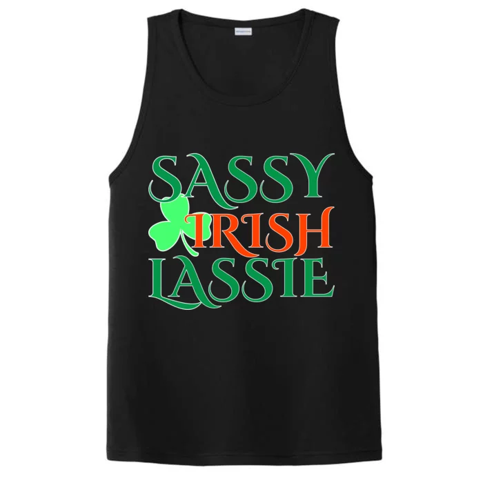 Sassy Irish Lassie Performance Tank