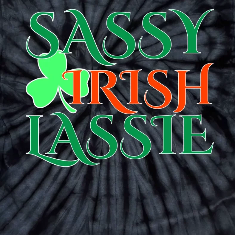 Sassy Irish Lassie Tie-Dye T-Shirt