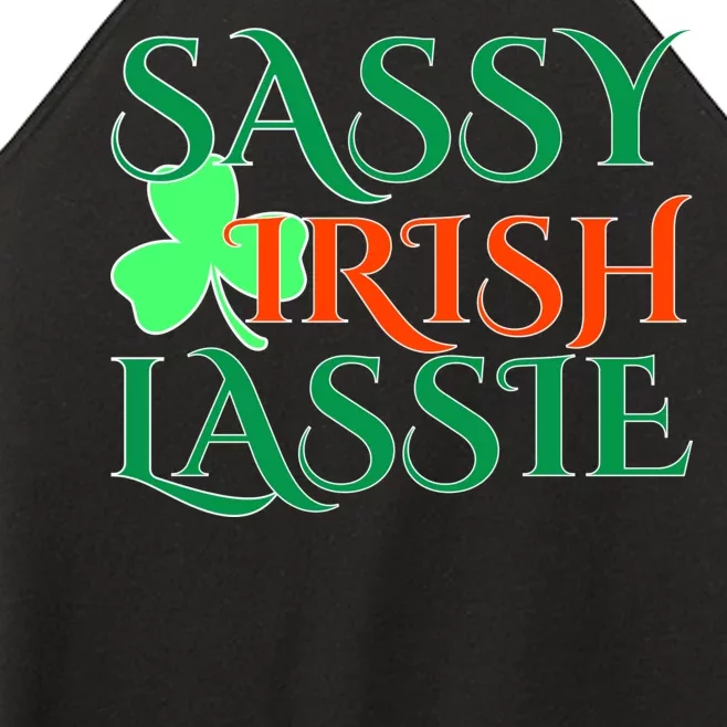 Sassy Irish Lassie Women’s Perfect Tri Rocker Tank