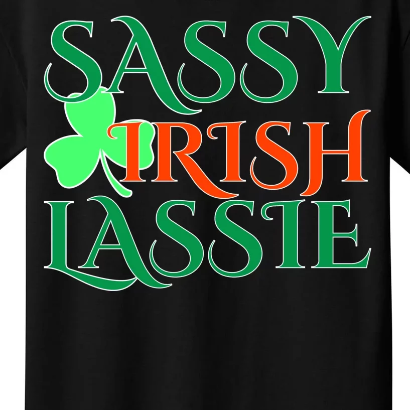 Sassy Irish Lassie Kids T-Shirt