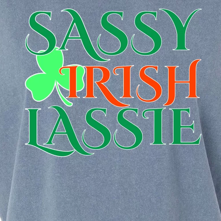 Sassy Irish Lassie Garment-Dyed Women's Muscle Tee