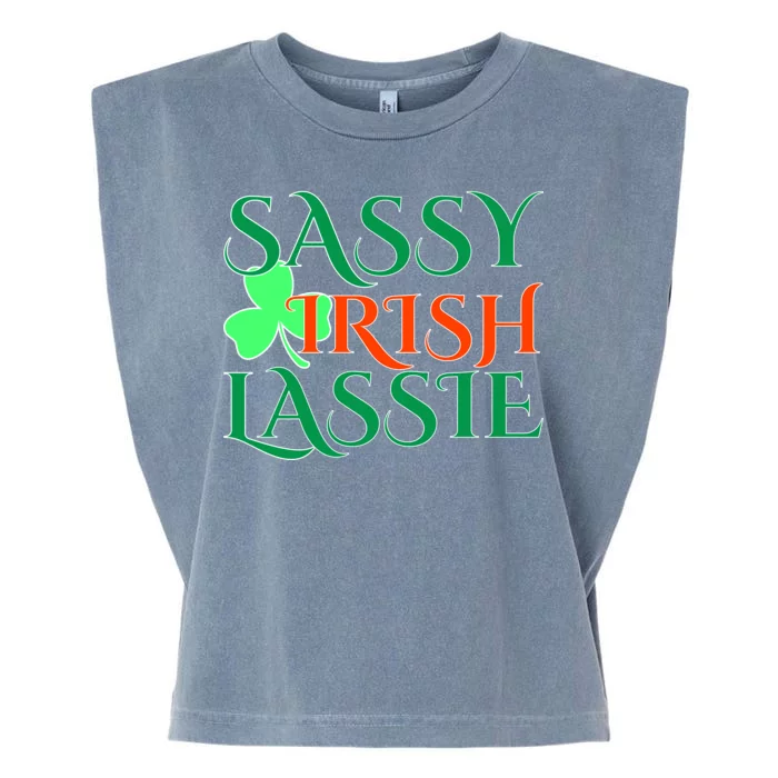 Sassy Irish Lassie Garment-Dyed Women's Muscle Tee