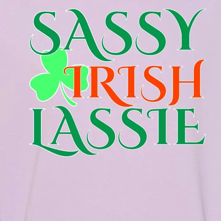 Sassy Irish Lassie Garment-Dyed Sweatshirt