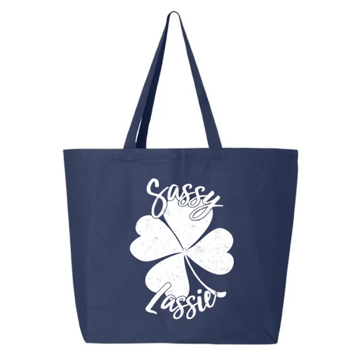 Sassy Lassie Irish Clover St. Patrick's Day 25L Jumbo Tote