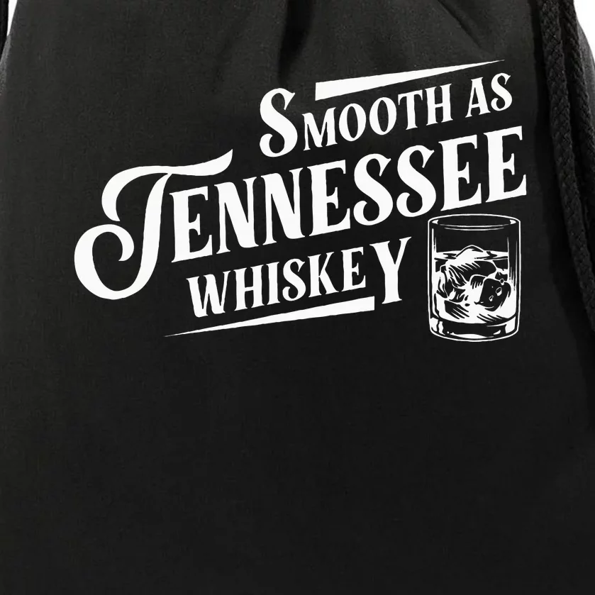 Smooth As Tennessee Whiskey Drawstring Bag