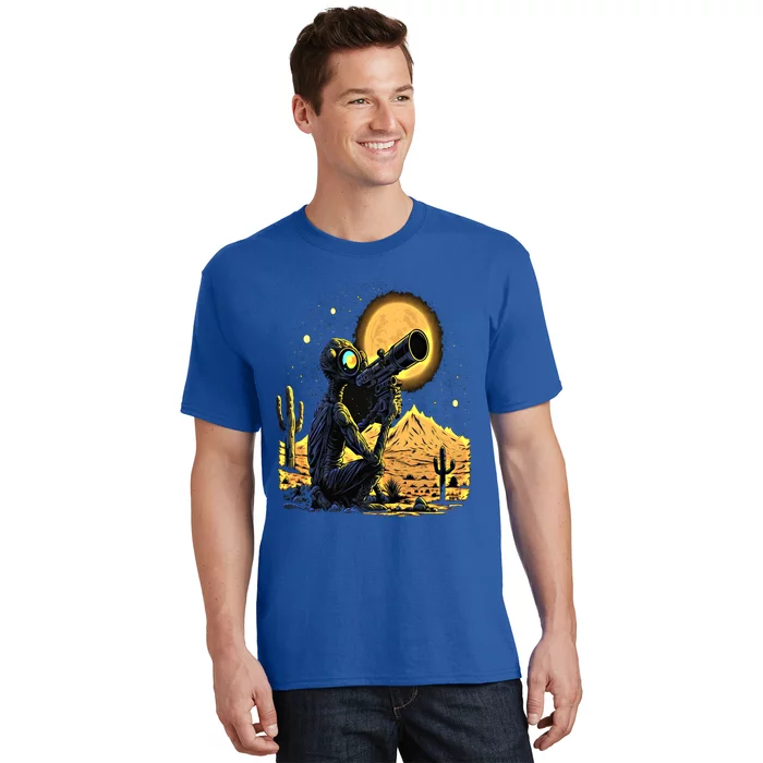 Space Alien Telescope Planets Astronomy Space Meaningful Gift T-Shirt