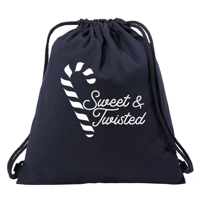 Sweet And Twisted Drawstring Bag