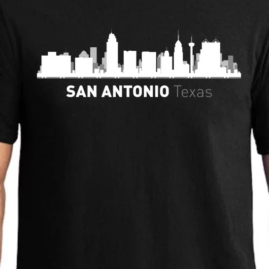 San Antonio Texas Skyline Pajama Set