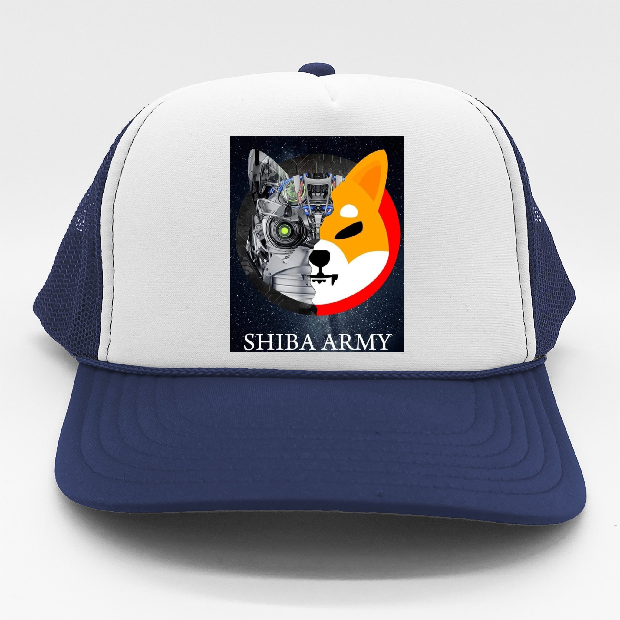 SHIBA INU COIN NEW SHIB ARMY! LOGO DAD HAT CAP MEME MOON DOG