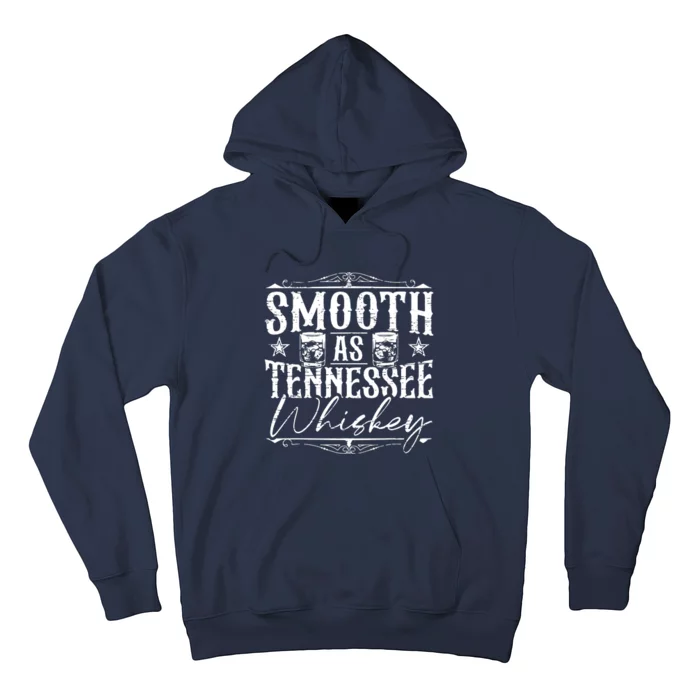 Smooth As Tennessee Whiskey Distressed Bourbon Hoodie