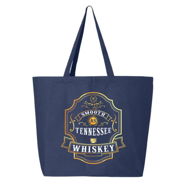 Smooth As Tennessee Whiskey Drinking Buddy Gift Idea 25L Jumbo Tote