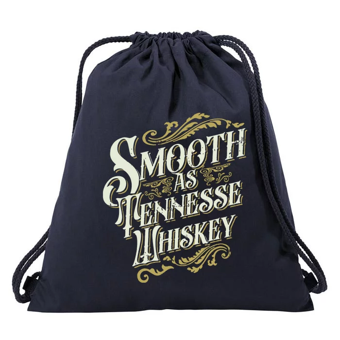 Smooth As Tennessee Whiskey Drawstring Bag