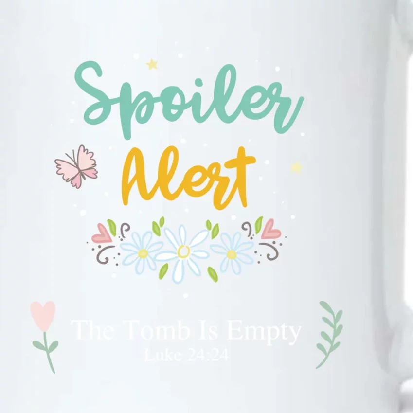 Spoiler Alert The Tomb Is Empty Luke 24:24 Gift Black Color Changing Mug