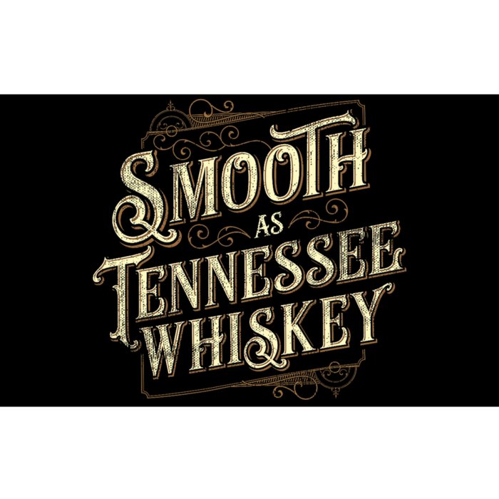 Smooth As Tennessee Whiskey Country Bumper Sticker