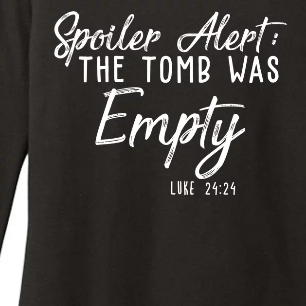 Spoiler Alert The Tomb Was Empty Christianity Womens CVC Long Sleeve Shirt